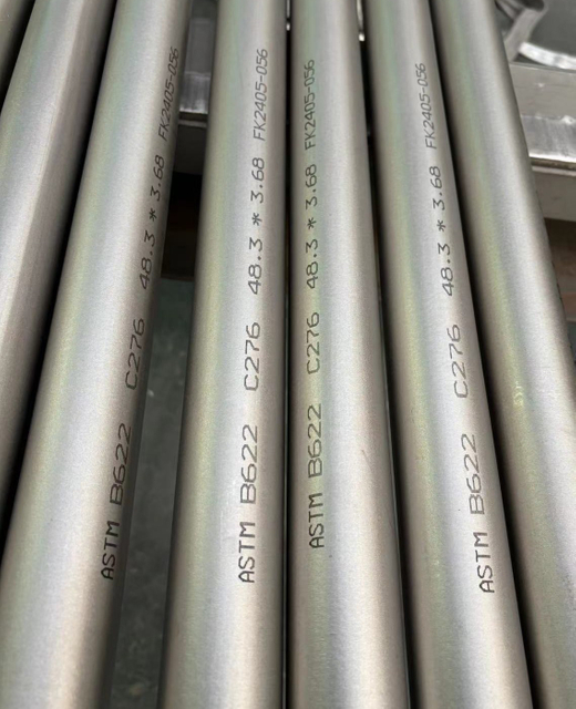 Tubo Hastelloy C276 sem costura